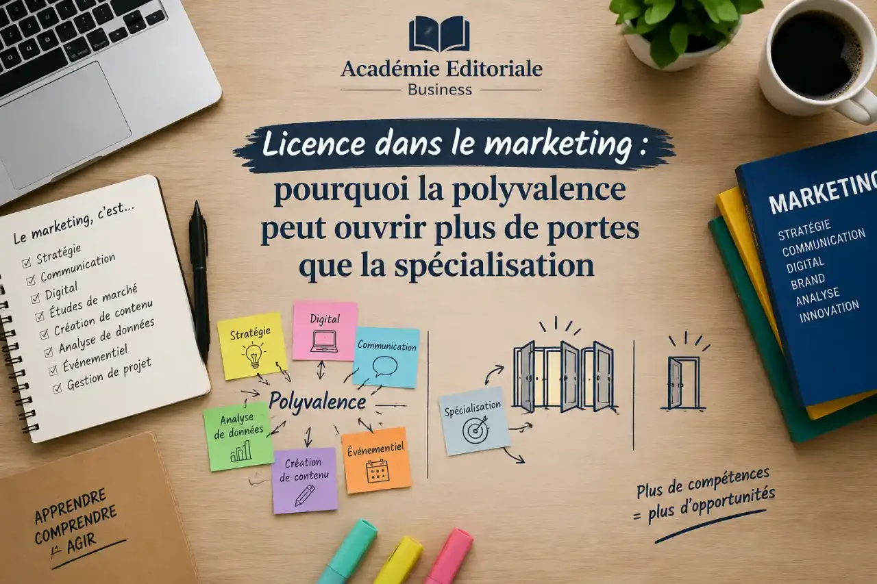 Licence dans le marketing : pourquoi la polyvalence peut ouvrir plus de portes que la spécialisation