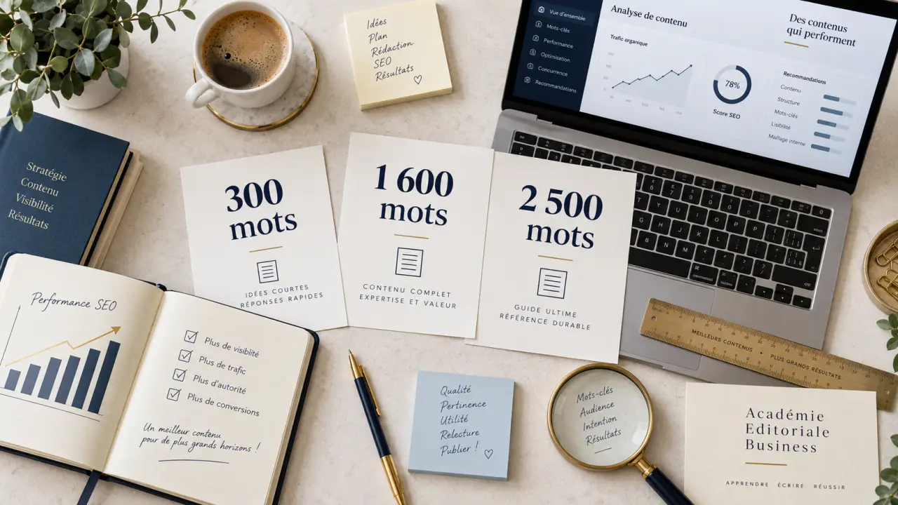 300, 1 600 ou 2 500 mots : quelle longueur choisir pour un article SEO ?