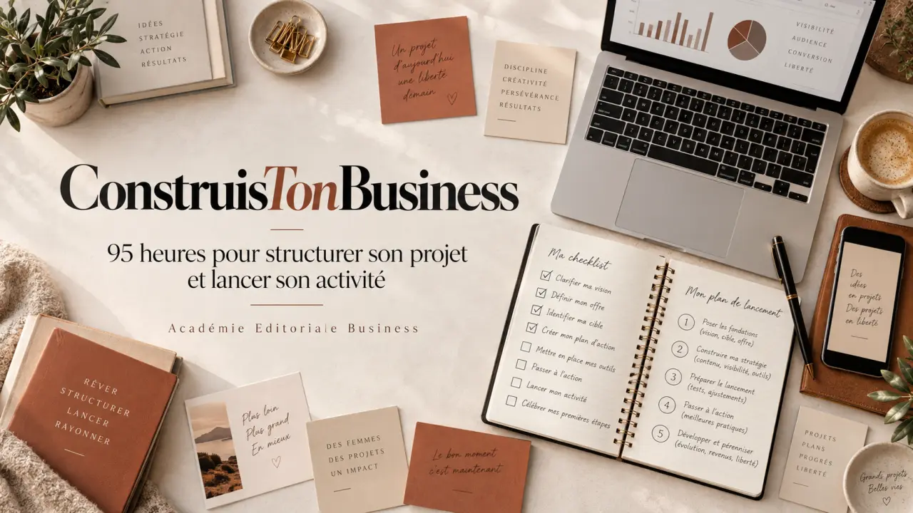 ConstruisTonBusiness : 95 heures pour structurer son projet et lancer son activité