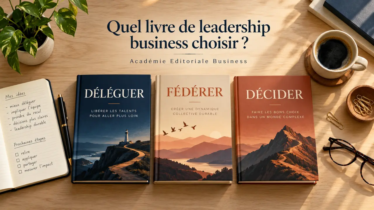 Quel livre de leadership business choisir pour déléguer, fédérer ou décider ?